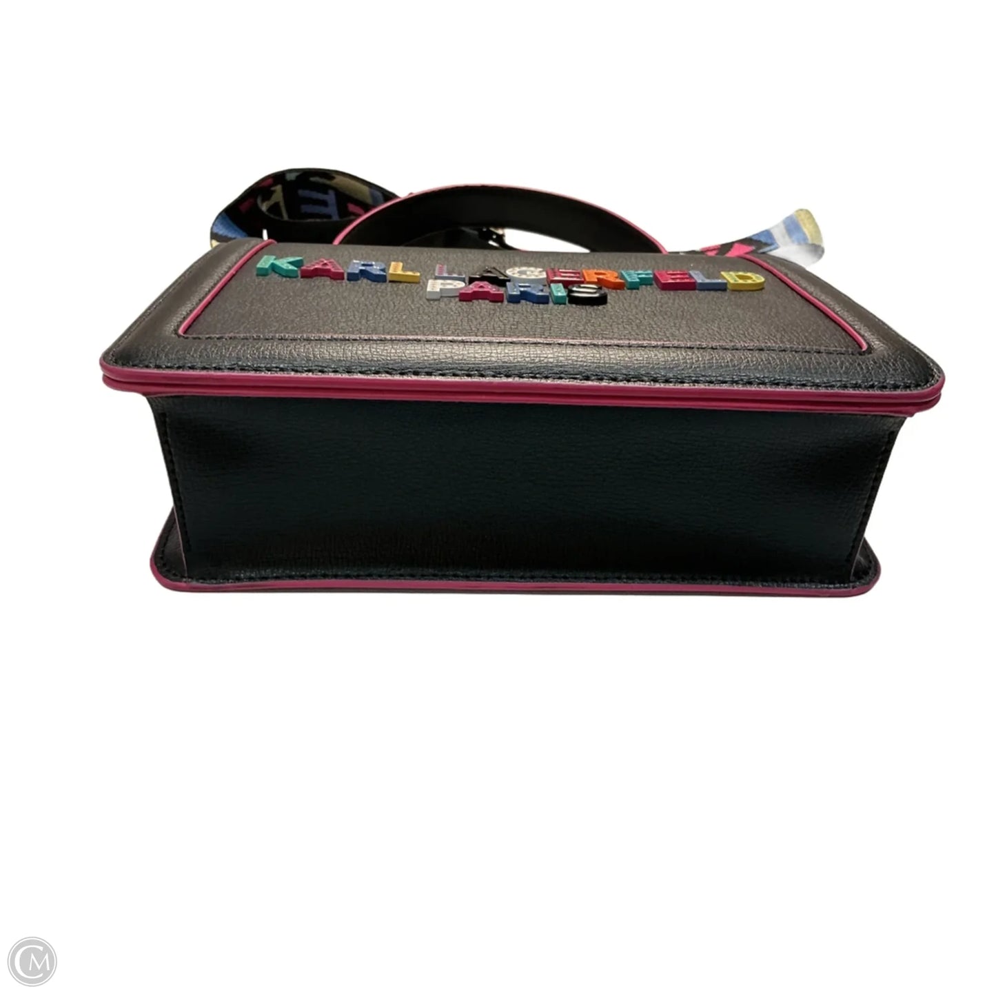 Crossbody Designer By Karl Lagerfeld, Size: Medium