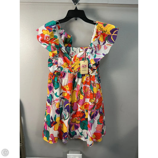 Dress Casual Midi By Entro In Multi-colored, Size: S