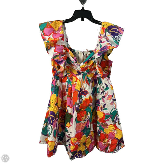 Dress Casual Midi By Entro In Multi-colored, Size: L