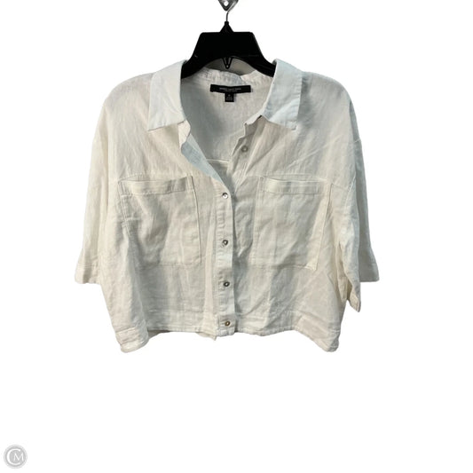 Top Short Sleeve By Marc New York In White, Size: M