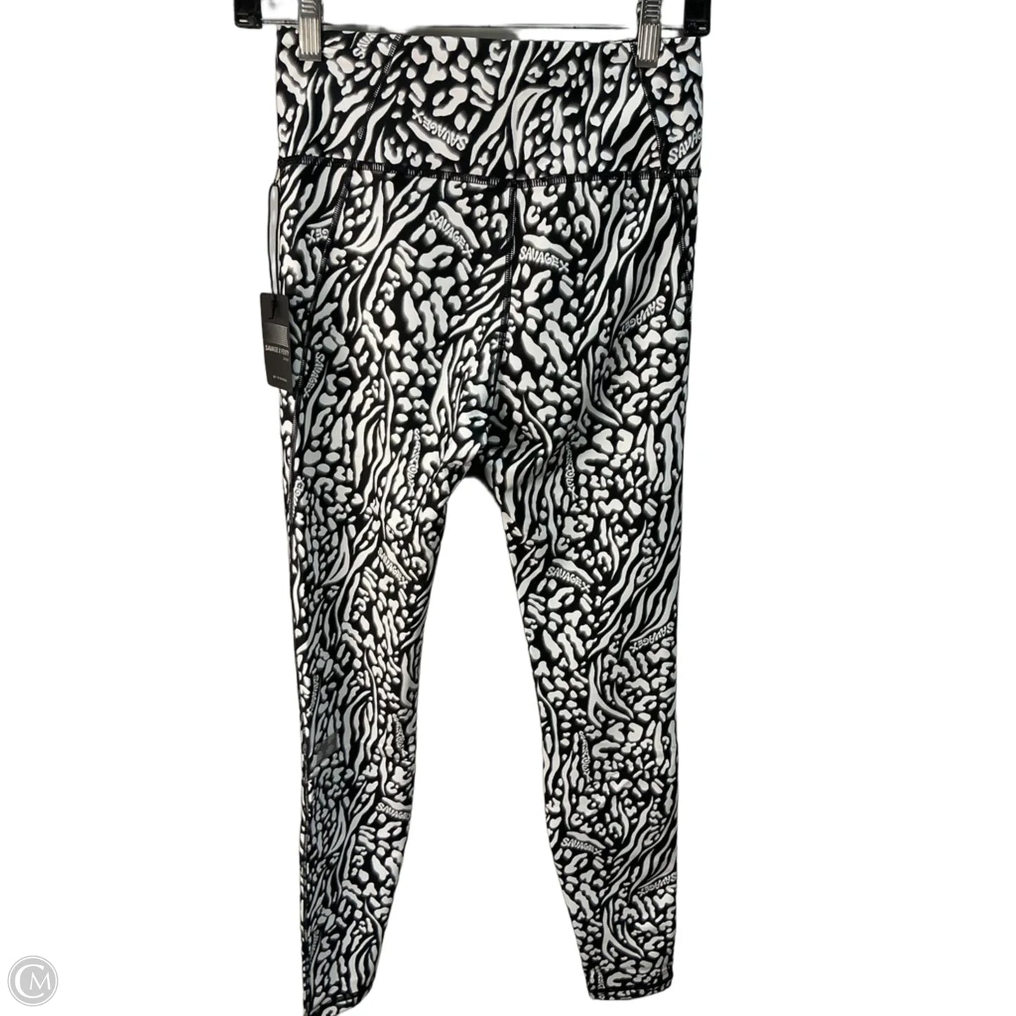 Athletic Leggings By Nordstrom In Black, Size: M
