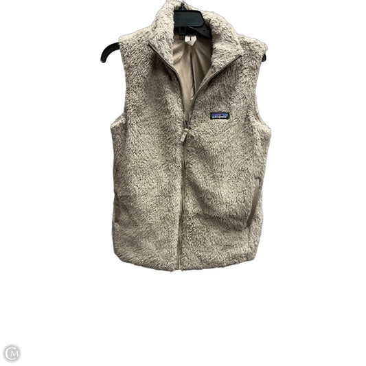 Vest Faux Fur & Sherpa By Patagonia In Cream, Size: S