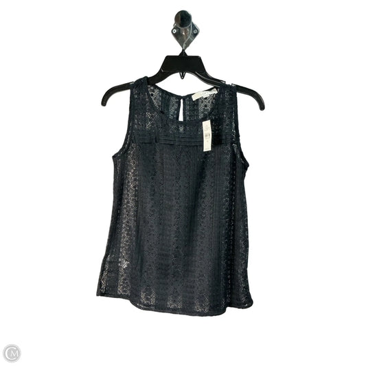 Top Sleeveless By Loft In Blue, Size: Xs