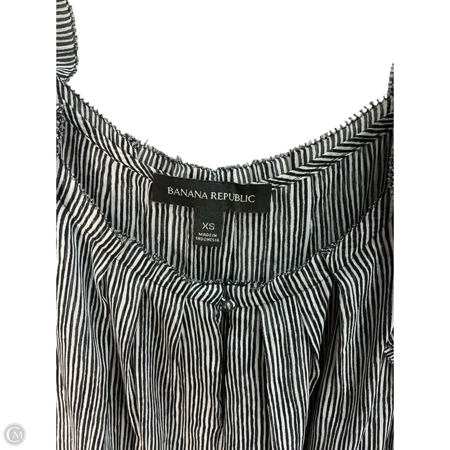 Top Sleeveless By Banana Republic In Black, Size: Xs