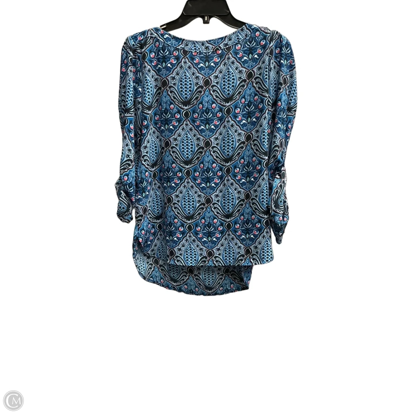 Top Long Sleeve By Loft In Blue, Size: Xs