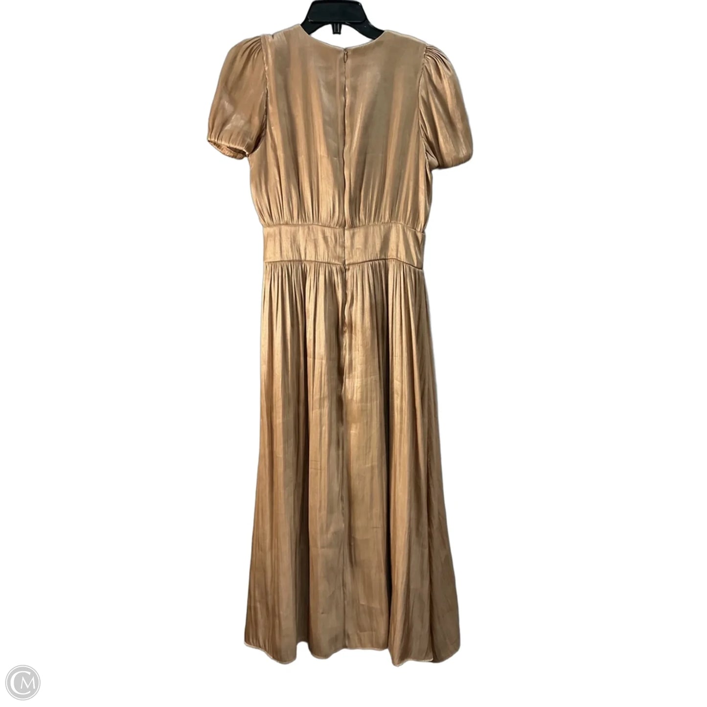 Dress Party Long By Zara In Beige, Size: S