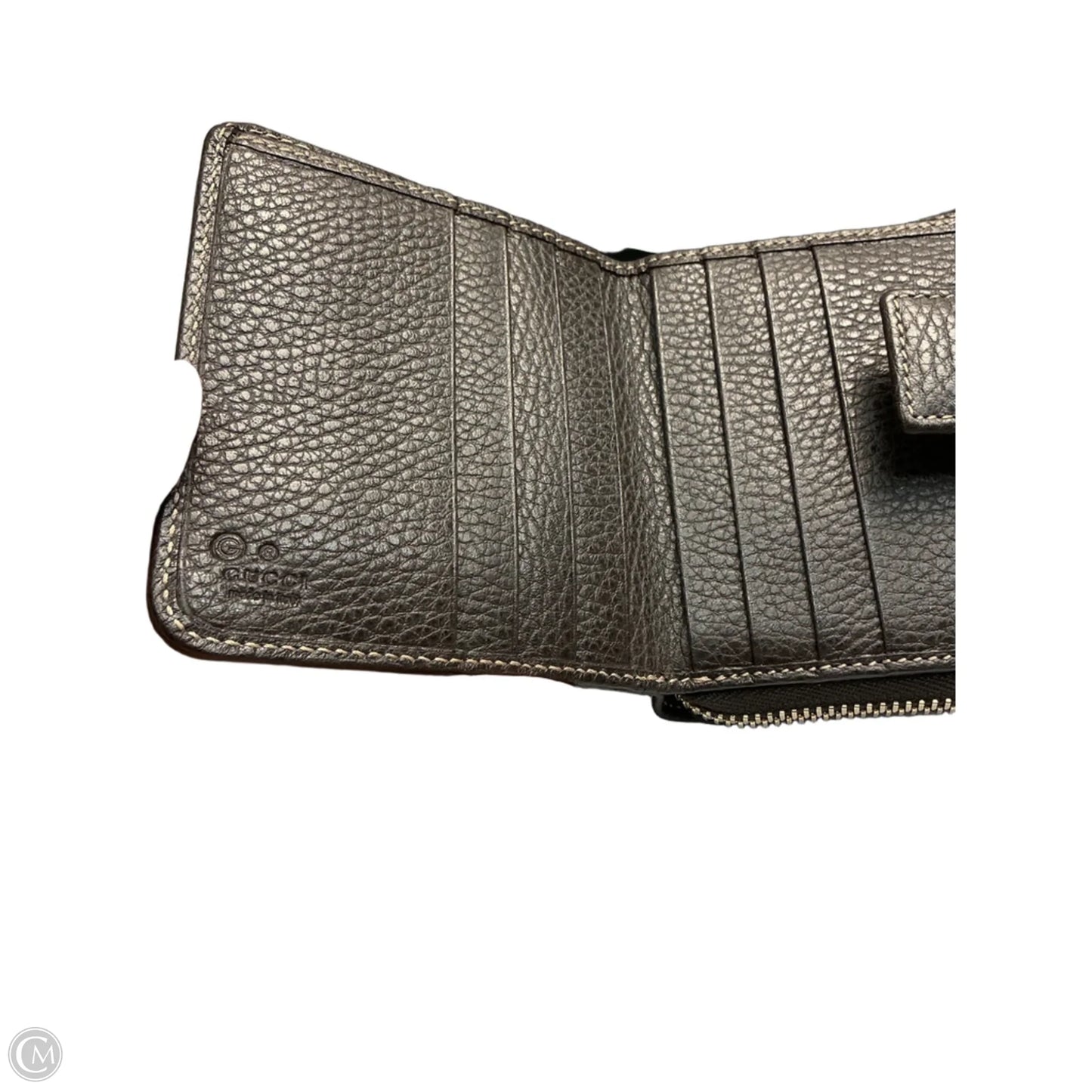 Wallet Luxury Designer By Gucci, Size: Small
