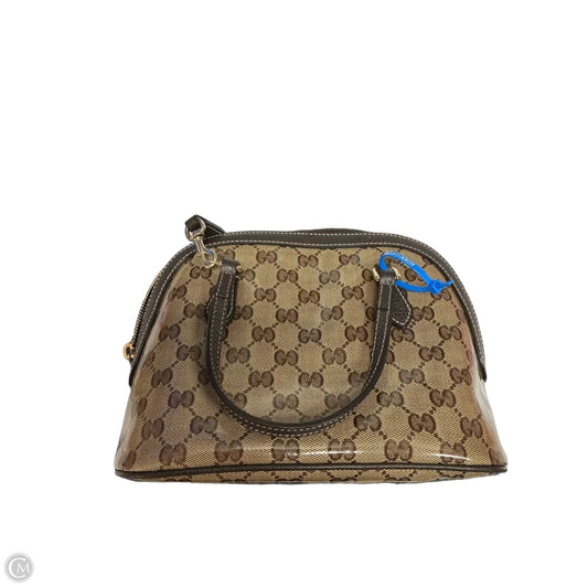 Crossbody Luxury Designer By Gucci, Size: Medium