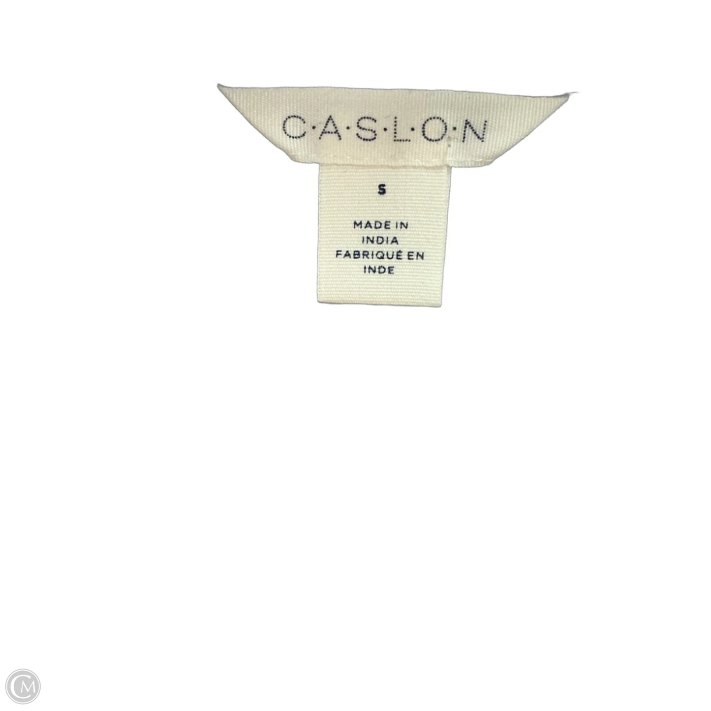 Top Short Sleeve By Caslon In Blue, Size: S