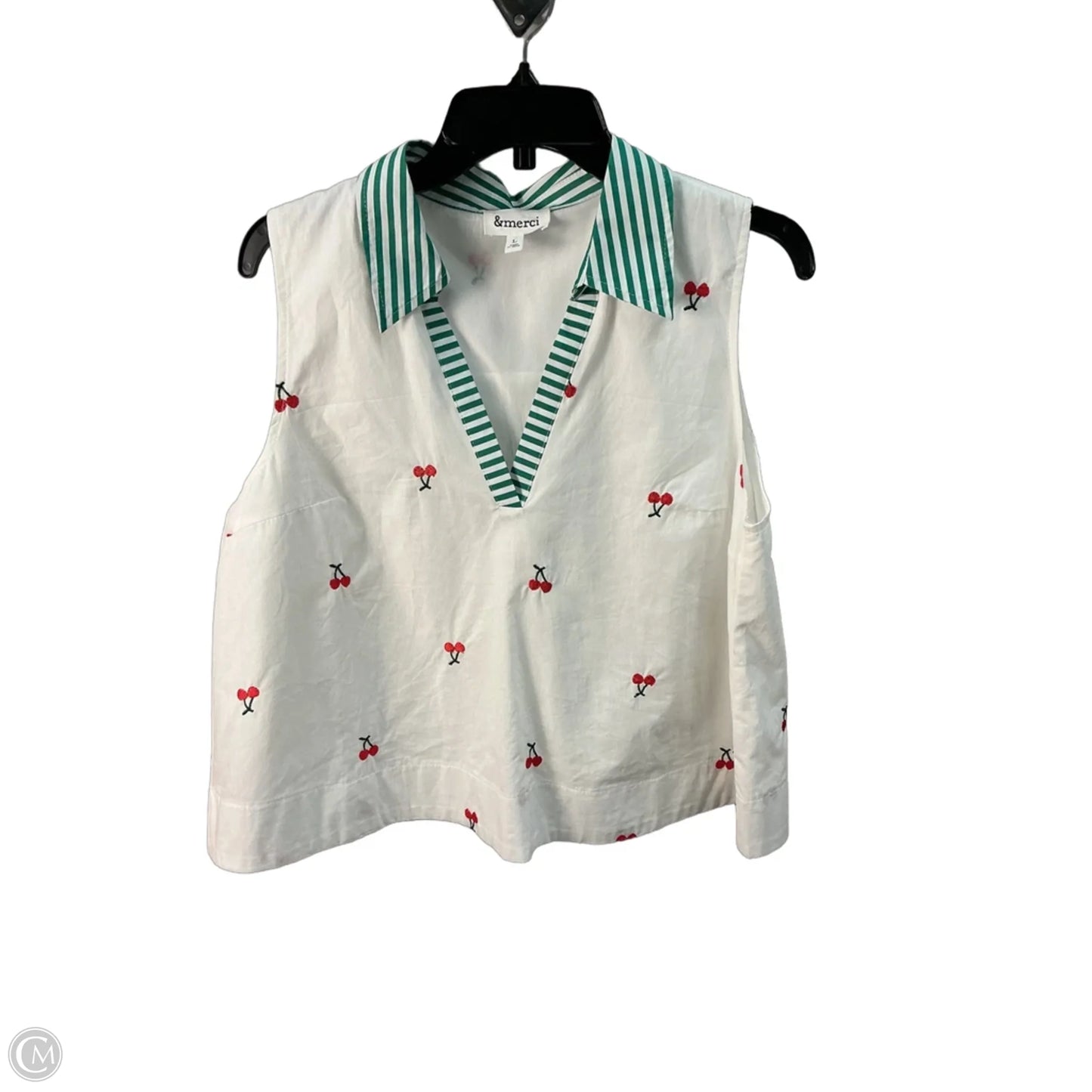 Top Sleeveless By &merci In White, Size: L