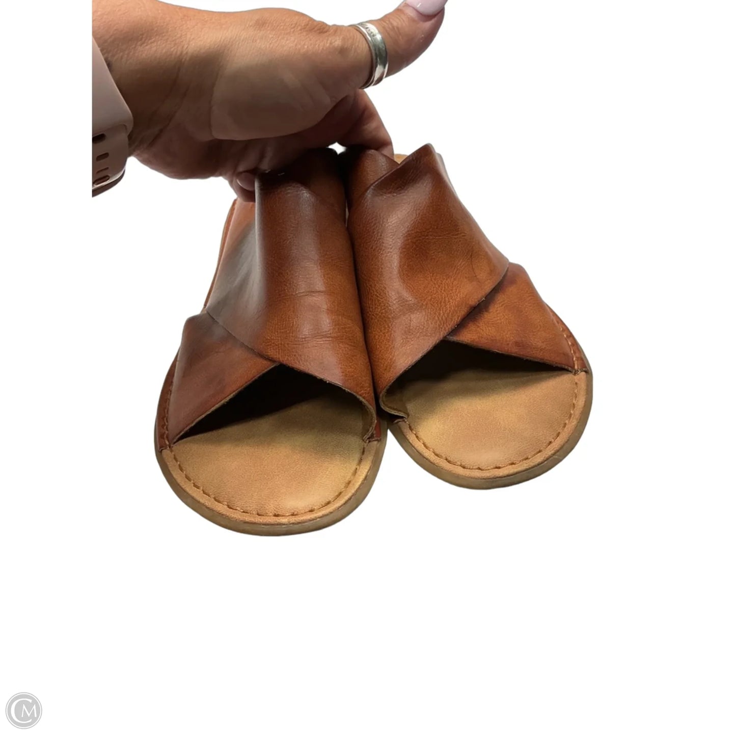 Sandals Flats By Boc In Brown, Size: 9