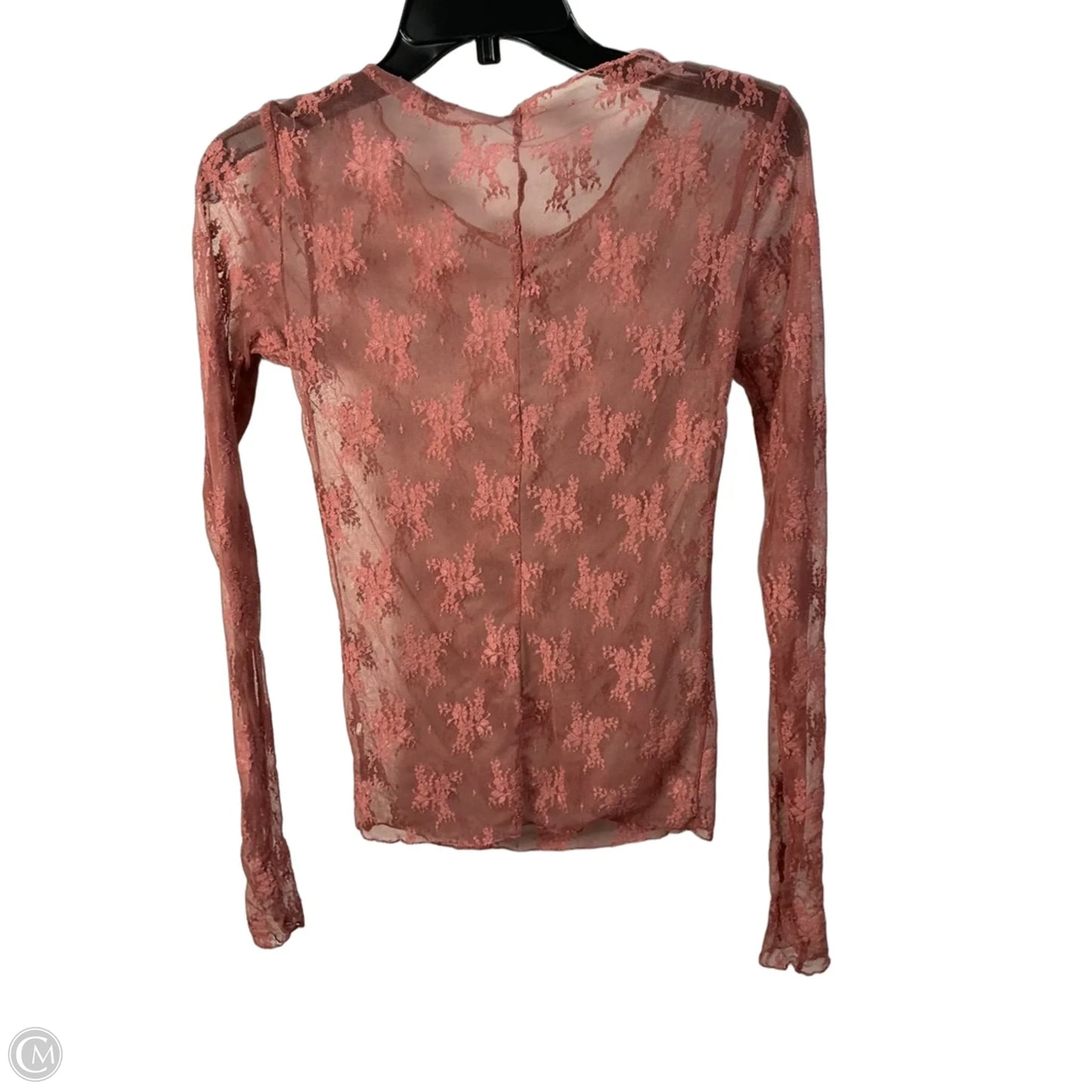 Top Long Sleeve By Clothes Mentor In Pink, Size: Xs