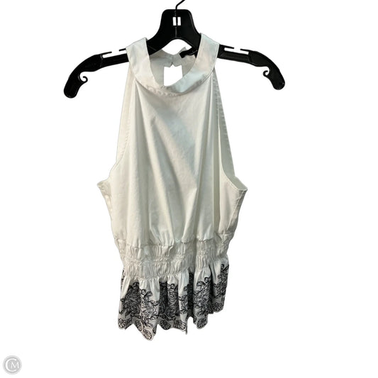 Top Sleeveless By White House Black Market In Black, Size: M