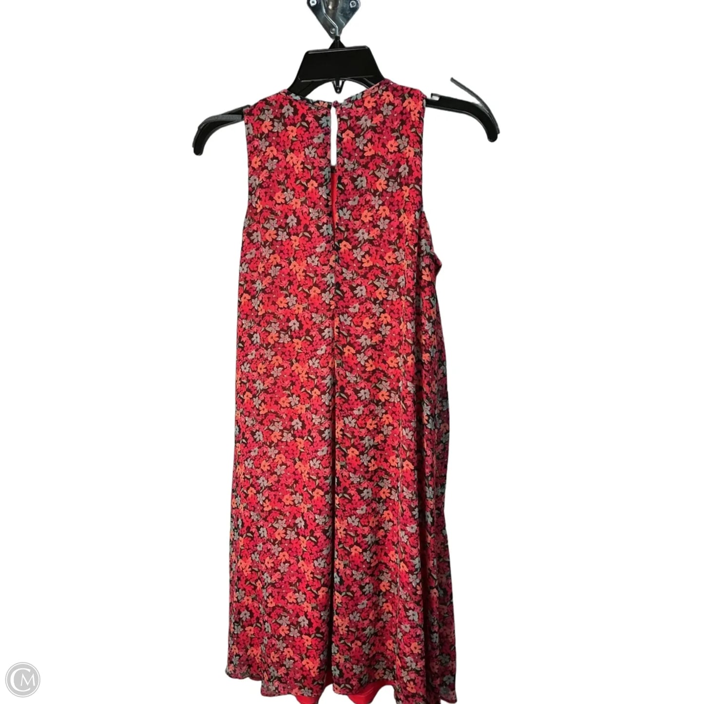 Dress Casual Midi By Calvin Klein In Pink, Size: S