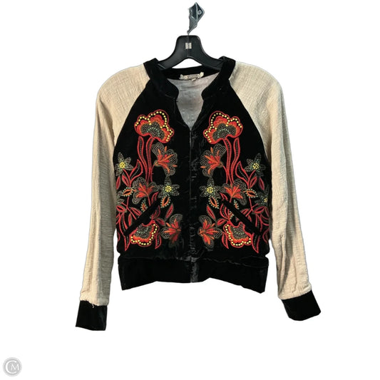 Jacket Shirt By Gimmicks In Black, Size: S