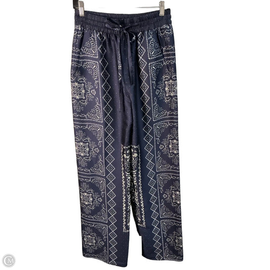 Pants Wide Leg By Zara In Blue, Size: 4