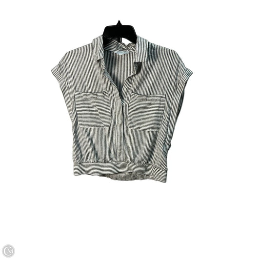 Top Sleeveless By Evereve In Grey, Size: M