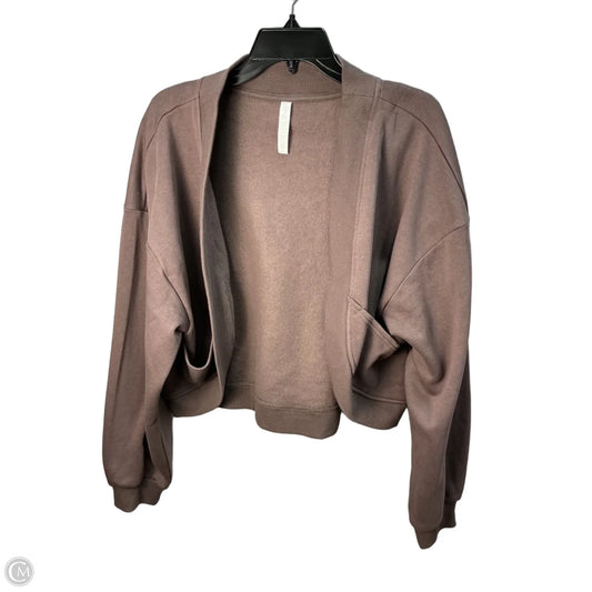 Cardigan By Zella In Brown, Size: Xl