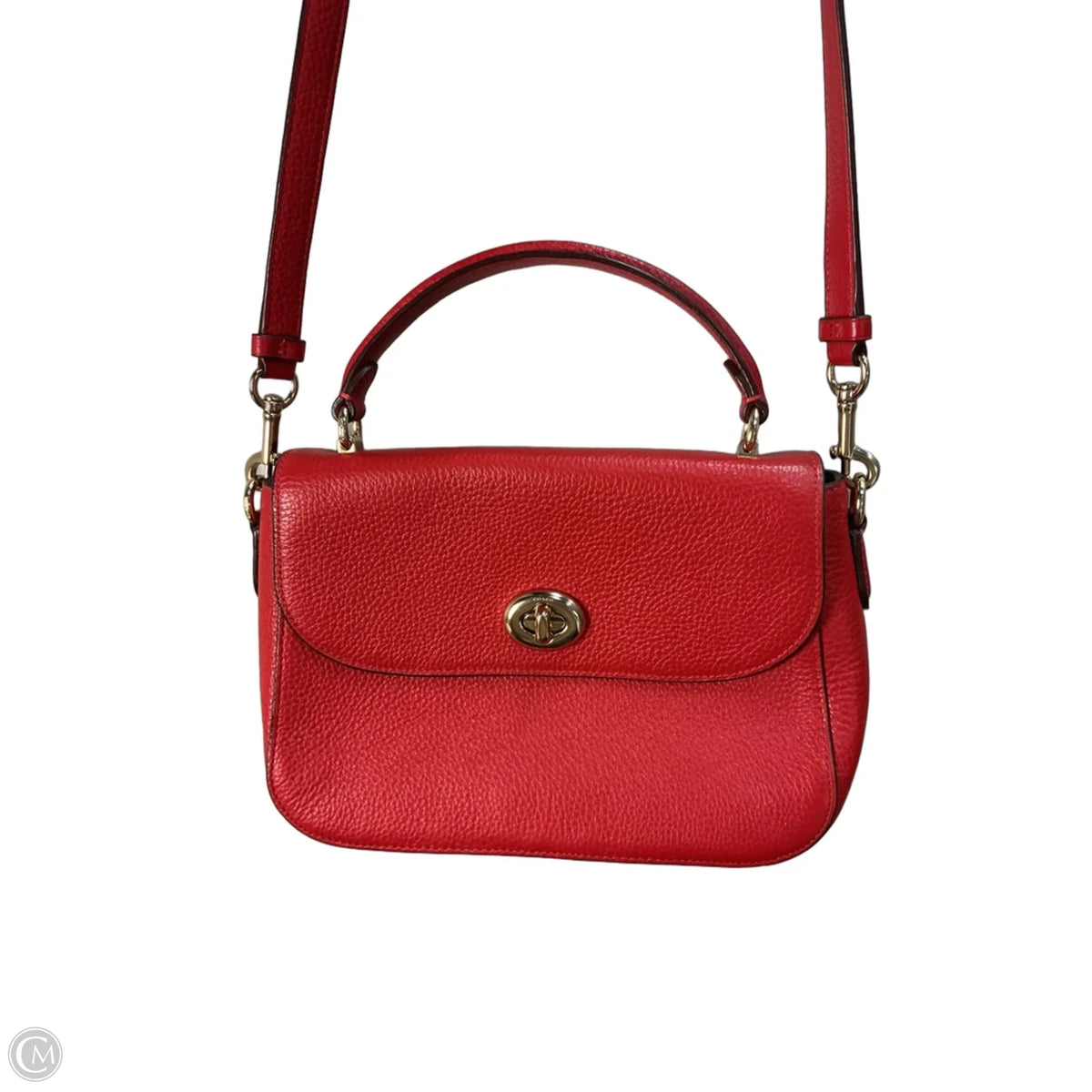 Crossbody Designer By Coach, Size: Medium