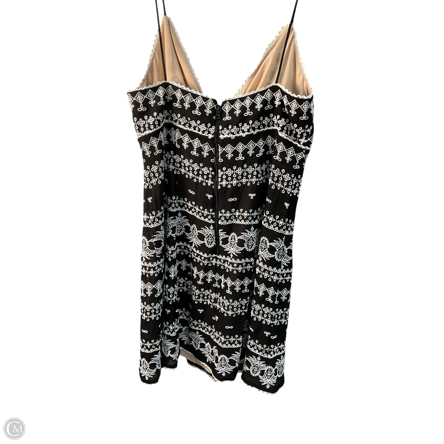 Dress Designer By Alice + Olivia In Black & White, Size: M