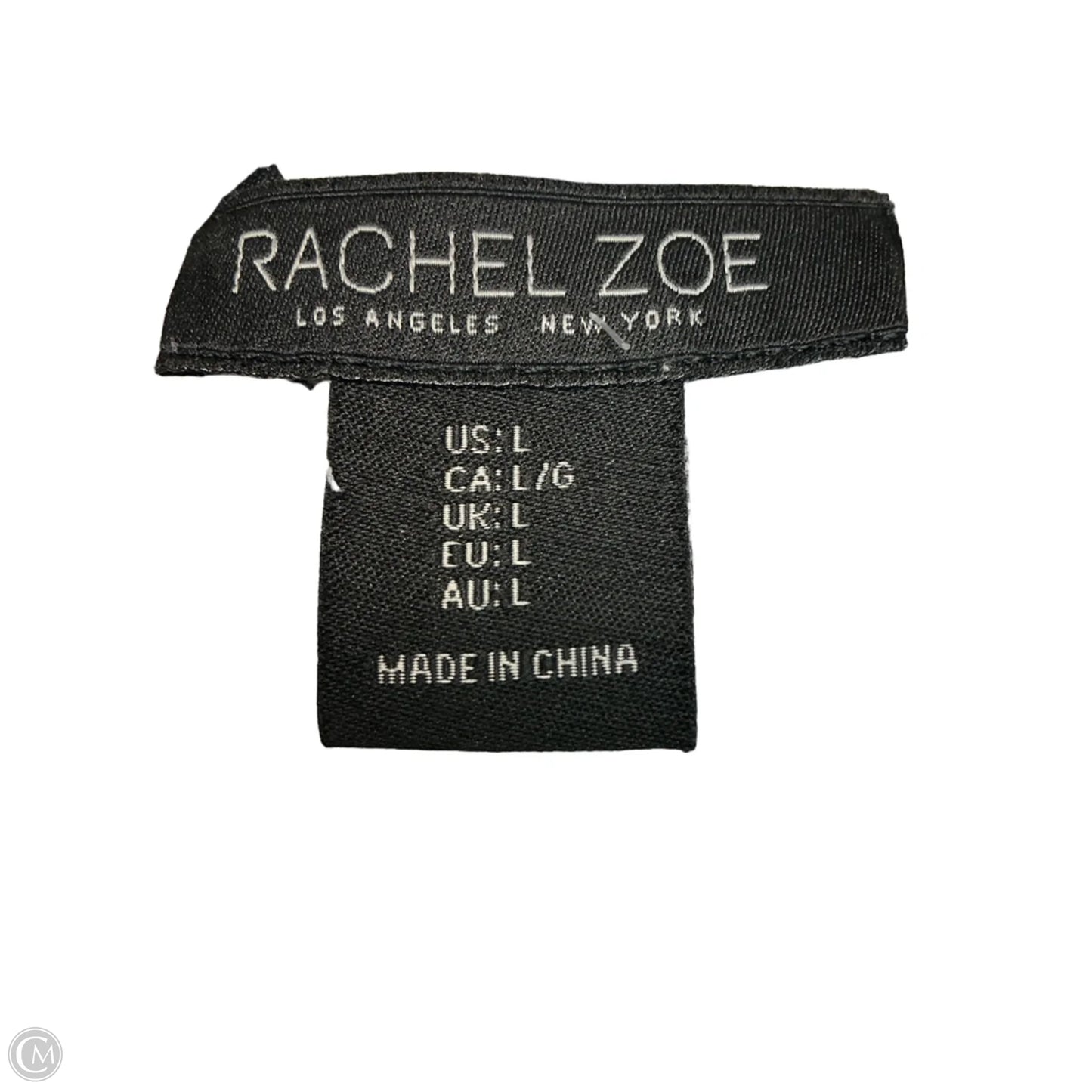 Top Short Sleeve By Rachel Zoe In Animal Print, Size: L