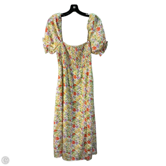 Dress Casual Maxi By Astr In Floral Print, Size: L