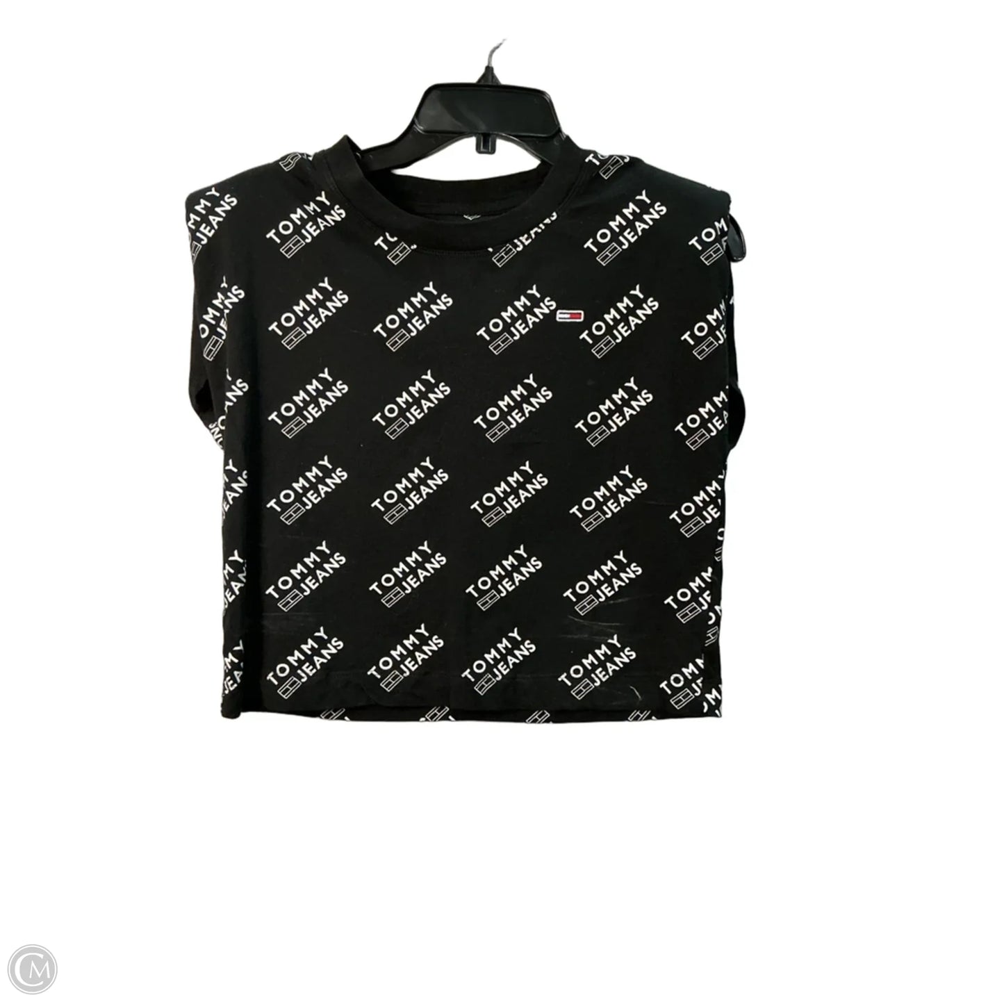 Top Sleeveless By Tommy Hilfiger In Black, Size: S