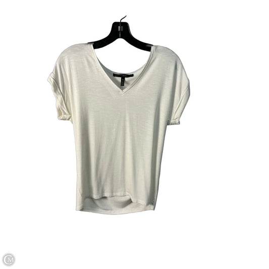 Top Short Sleeve By White House Black Market In White, Size: Xs