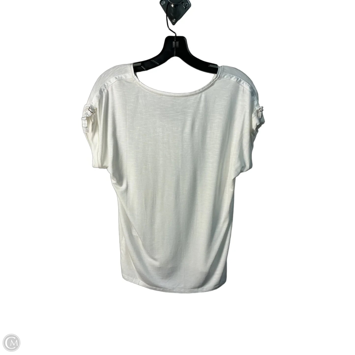Top Short Sleeve By White House Black Market In White, Size: Xs