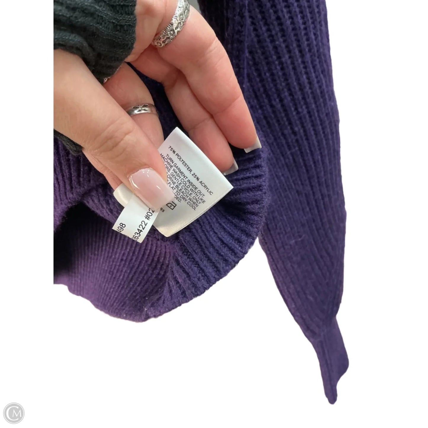 Sweater By Express In Purple, Size: S