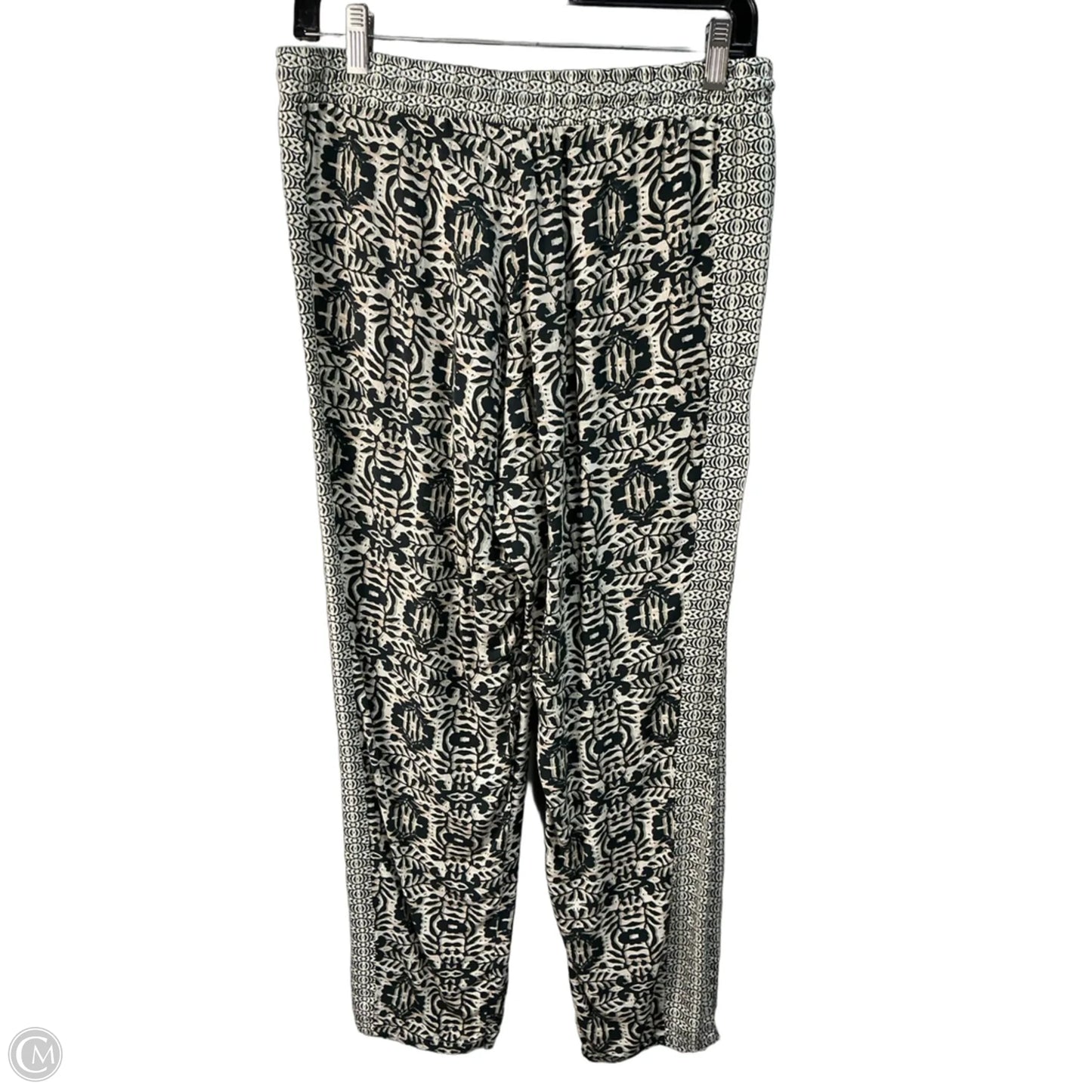Pants Lounge By Michael Stars In Green & White, Size: 4