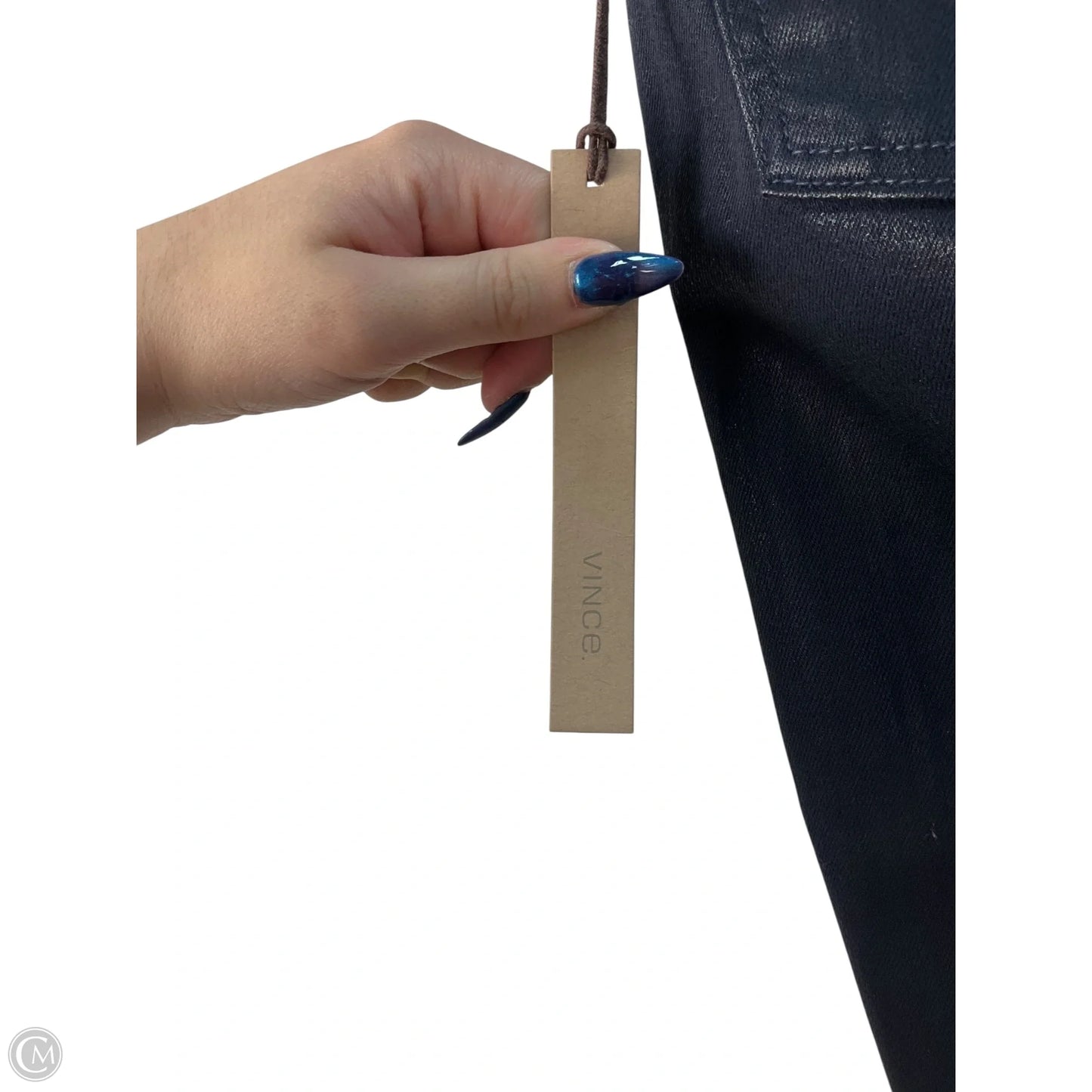 Jeans Skinny By Vince In Blue, Size: 6