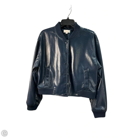 Jacket Other By Loft In Blue, Size: M
