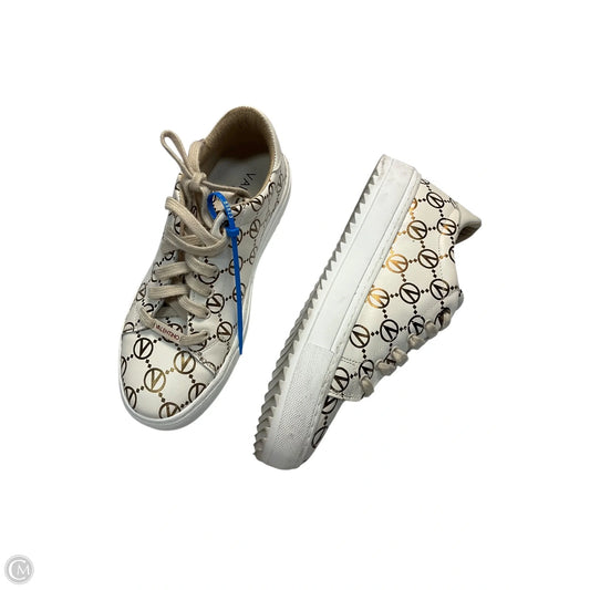 Shoes Designer By Valentino-mario In White, Size: 9