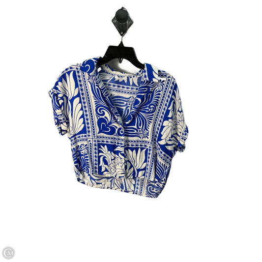 Top Short Sleeve By Peach In Multi-colored, Size: M