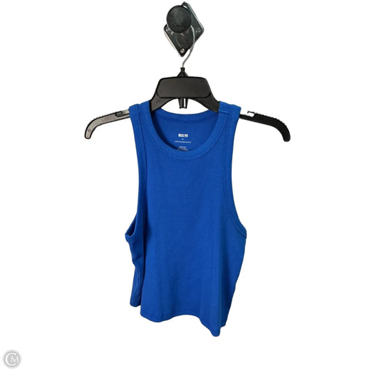 Top Sleeveless By Maeve In Blue, Size: M