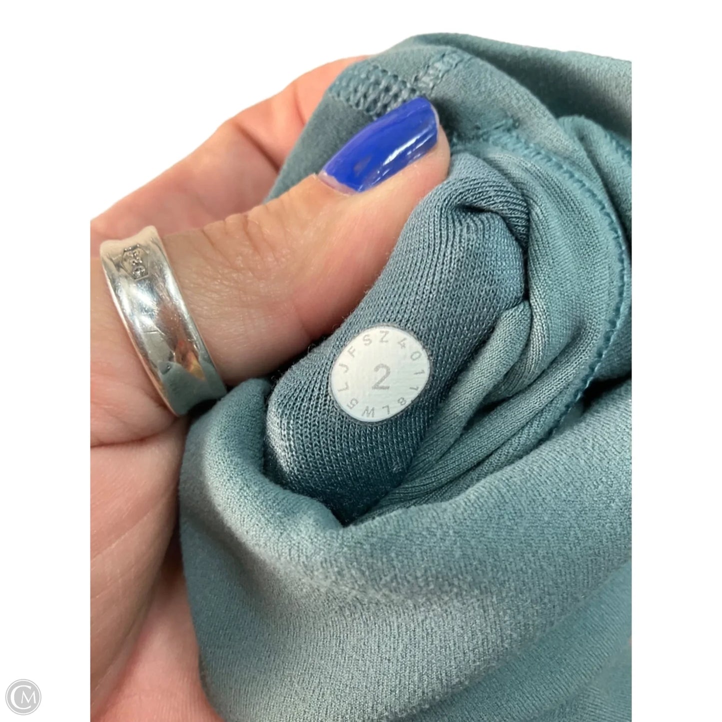 Athletic Leggings By Lululemon In Green, Size: Xs