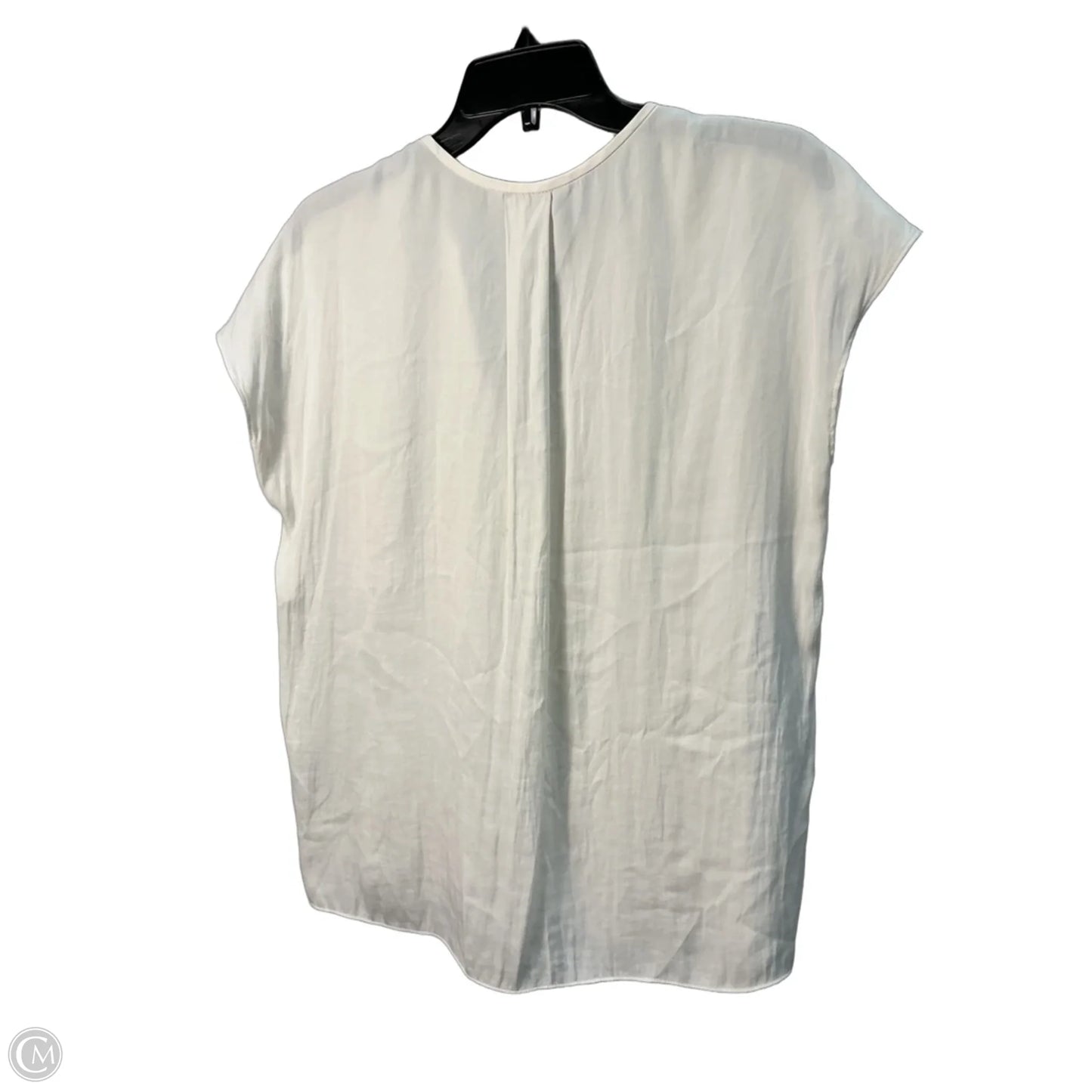 Top Sleeveless By Banana Republic In Cream, Size: M