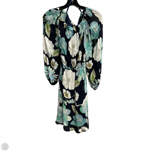 Dress Casual Midi By Loft In Floral Print, Size: S