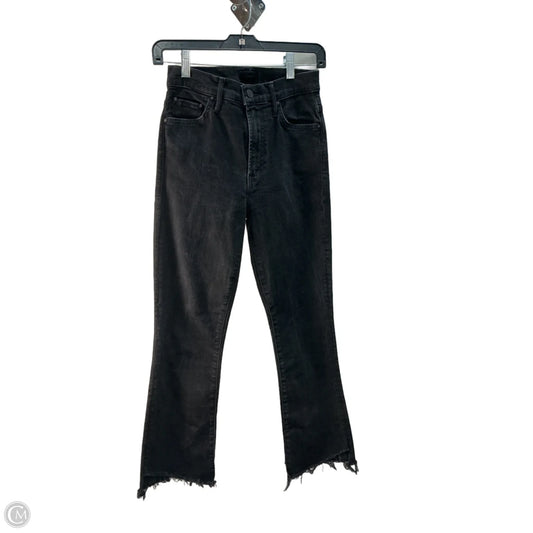 Jeans Cropped By Mother In Black, Size: 4