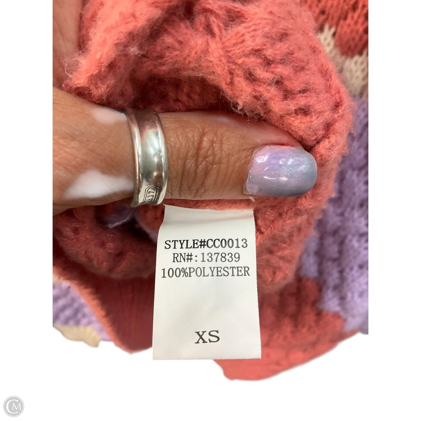 Sweater By Debut In Multi-colored, Size: Xs