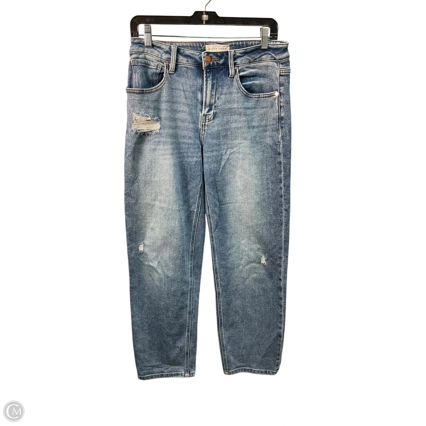 Jeans Wide Leg By Risen In Blue, Size: 4