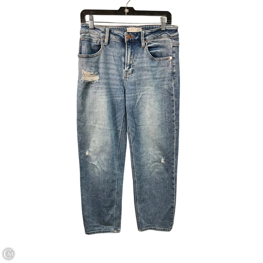 Jeans Wide Leg By Risen In Blue, Size: 4
