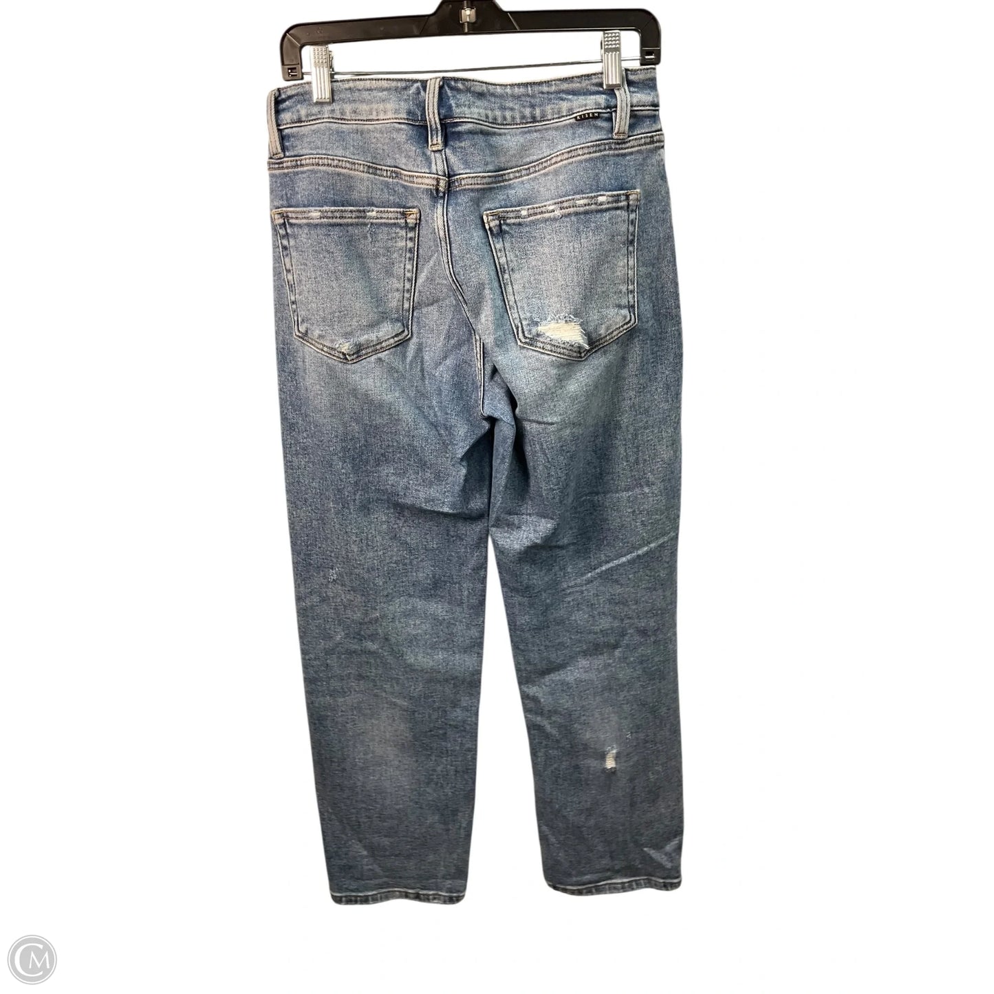 Jeans Wide Leg By Risen In Blue, Size: 4
