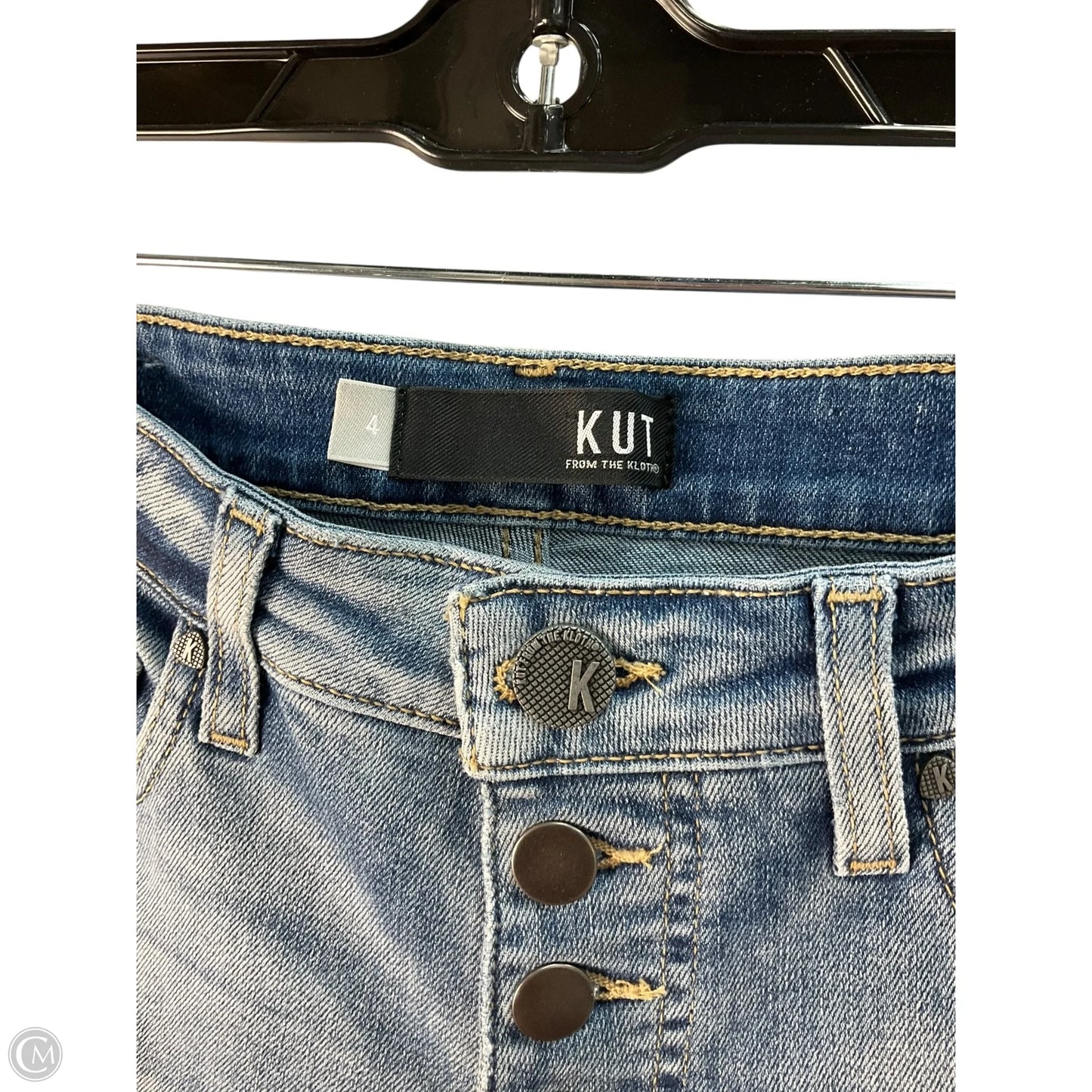 Jeans Skinny By Kut In Blue, Size: 4