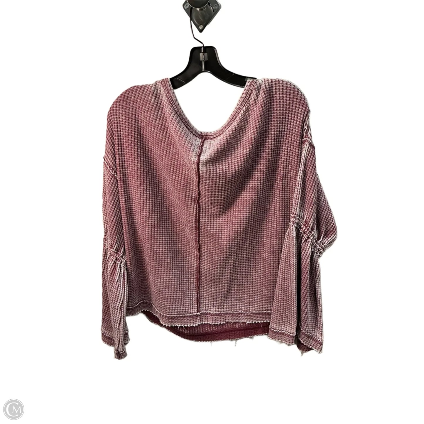 Top Long Sleeve By We The Free In Red, Size: S