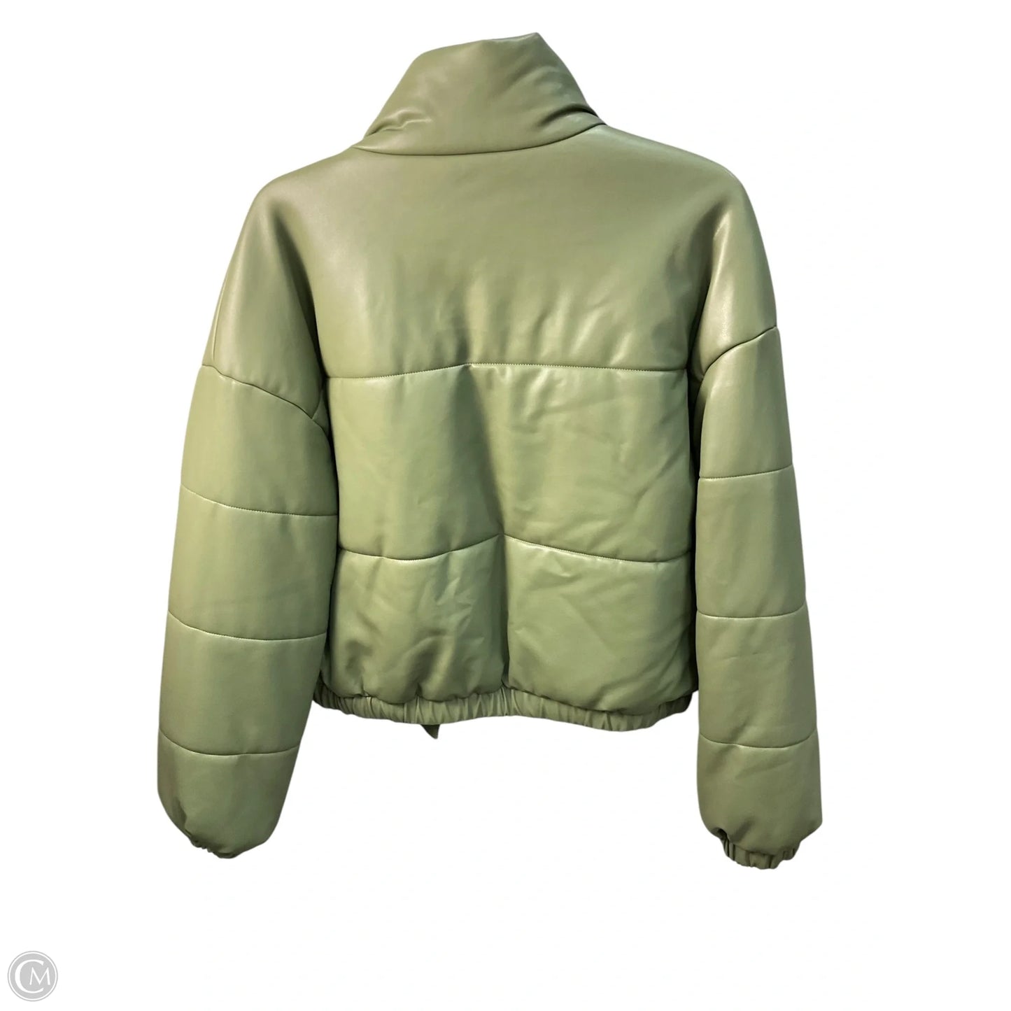 Jacket Puffer & Quilted By Paper Crane In Green, Size: M