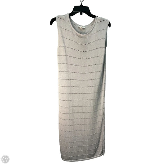 Dress Casual Maxi By Grade & Gather In Cream, Size: S