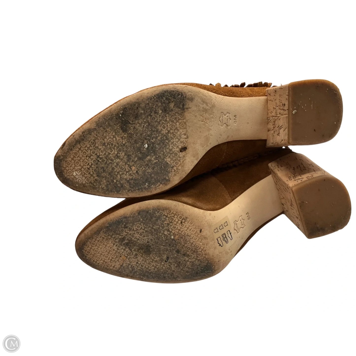 Shoes Designer By Tory Burch In Brown, Size: 8