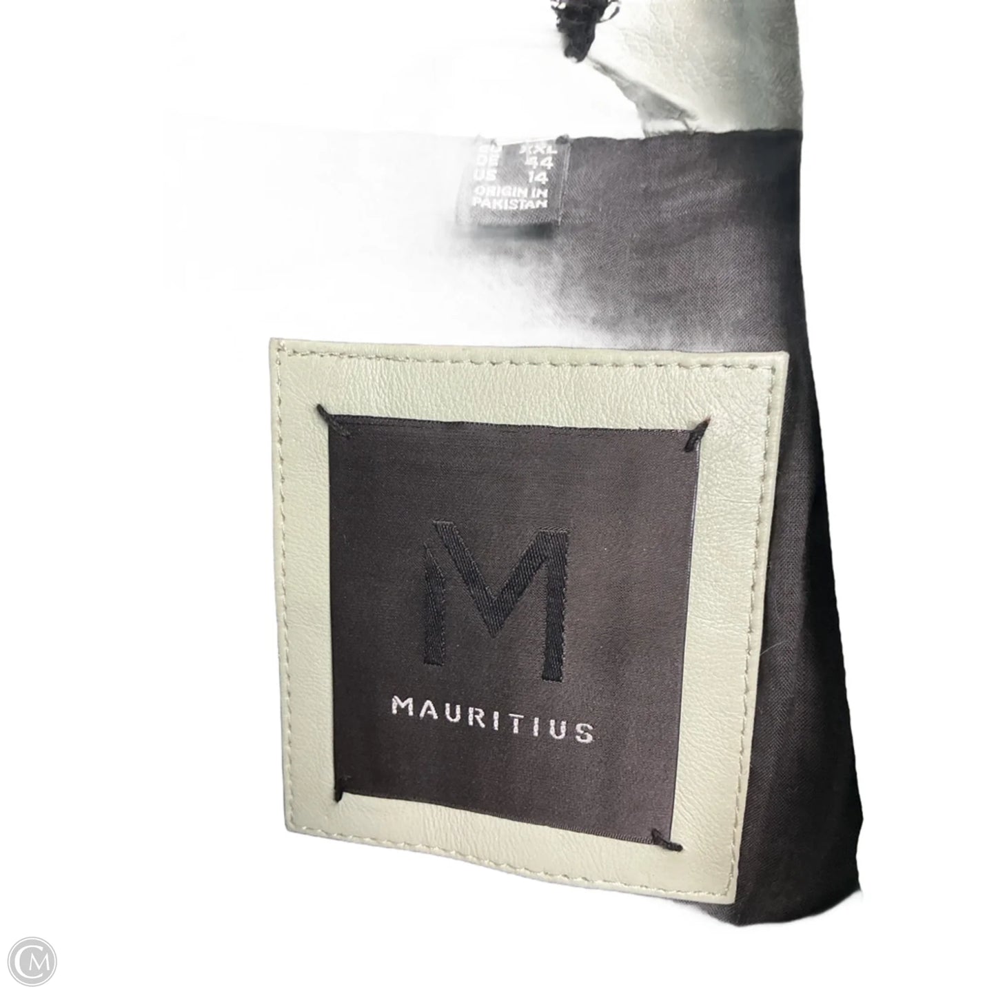 Jacket Leather By Buckle Black In Green, Size: Xl